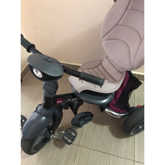 Tricicleta Coccolle Velo pentru copii 9 luni - 6 ani Tricicleta Coccolle Velo pentru copii 9 luni - 6 ani